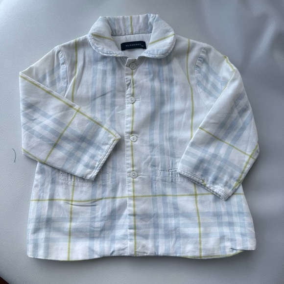 Burberry Other - Baby kid Vest lightly fleeced Burberry 12 / 18 months white